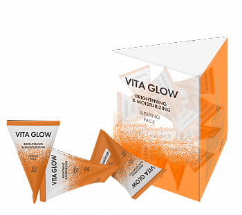 J:ON Ночная маска для лица с витаминами Vita Glow Brightening&Moisturizing Sleeping Pack, 5гр - фото и картинки