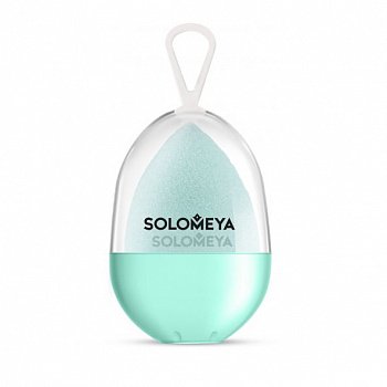 SOLOMEYA Вельветовый косметический спонж для макияжа Тиффани Microfiber Velvet Sponge Tiffany - фото и картинки