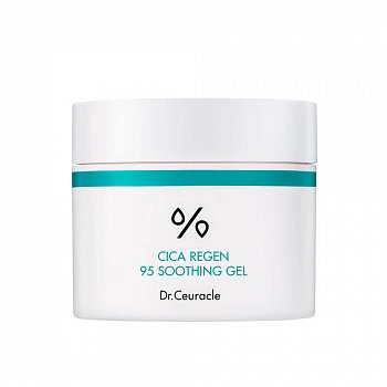 DR. CEURACLE Охлаждающий гель с 95% центеллы для чувствительной кожи Cica Regen 95 Soothing Gel, 110 г - фото и картинки