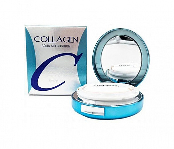 ENOUGH Увлажняющий кушон с коллагеном Collagen Aqua Air Cushion #21 - фото и картинки