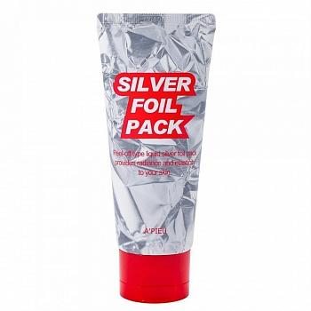 A'PIEU Серебряная маска-фольга Silver Foil Pack, 60 мл - фото и картинки