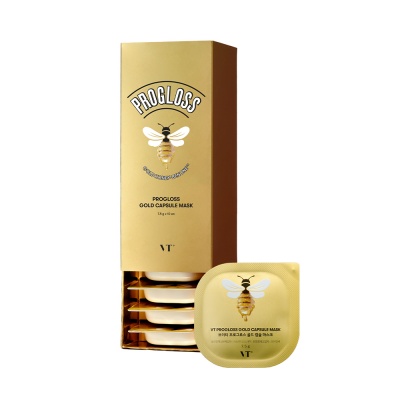 VT Капсульная маска с мёдом и золотом PROGLOSS CAPSULE MASK, 1шт. 7,5гр.