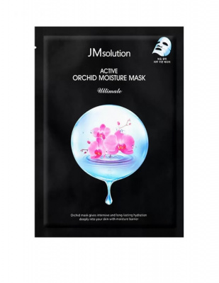 JMsolution Увлажняющая тканевая маска для лица с орхидеей Active Orchid Moisture Mask
