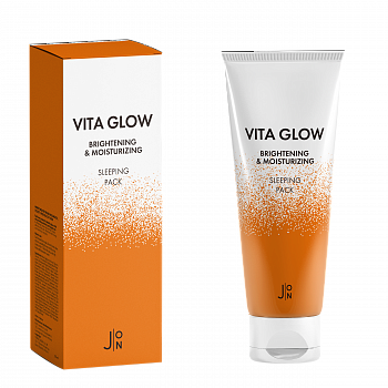 J:ON Ночная маска для лица с витаминами Vita Glow Brightening&Moisturizing Sleeping Pack, 50 гр - фото и картинки