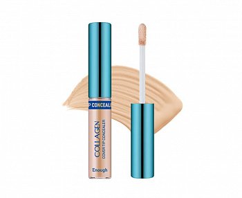 ENOUGH Коллагеновый консилер Collagen Cover Tip Concealer #01 - фото и картинки