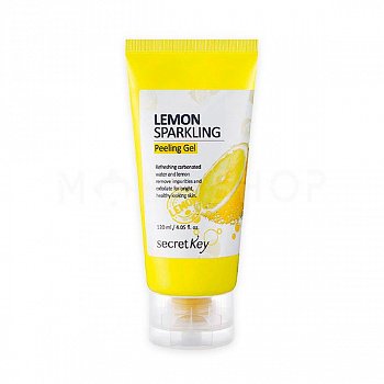 Secret Key Пилинг-гель с экстрактом лимона Lemon Sparkling Peeling Gel, 120 мл - фото и картинки