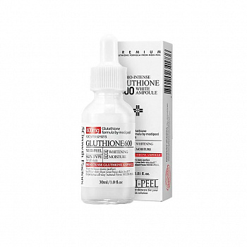 MEDI-PEEL Сыворотка для лица против пигментации с глутатионом Bio-Intense Glutathione 600 White Ampoule, 30мл - фото и картинки