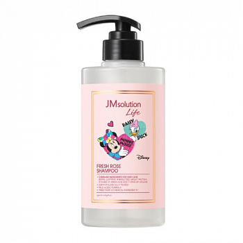 JMsolution Шампунь для волос свежесть розы Life Disney Collection Fresh Rose Shampoo, 500 мл - фото и картинки