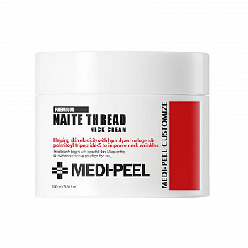 MEDI-PEEL Моделирующий крем для шеи и зоны декольте Naite Thread Neck Cream, 100 мл - фото и картинки