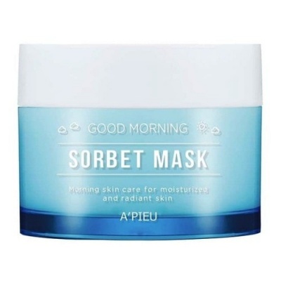 A'PIEU Утренняя увлажняющая маска-сорбет для лица Good Morning Sorbet Mask, 105мл