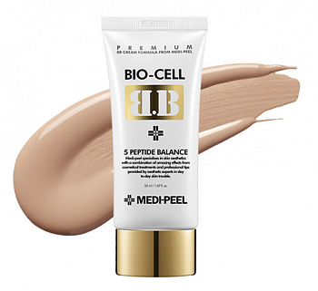 MEDI-PEEL ББ крем с пептидами 5 Peptide Balance Bio-cell BB, 50 мл - фото и картинки