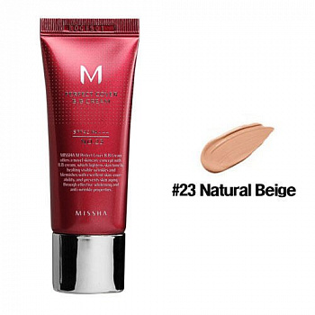 MISSHA ББ крем M Perfect Cover BB Cream (SPF42 PA+++)  #23 Natural Beige (мини), 20мл - фото и картинки