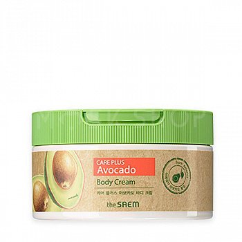 THE SAEM Крем для тела питательный с экстрактом авокадо Care Plus Avocado Body Cream, 300мл - фото и картинки