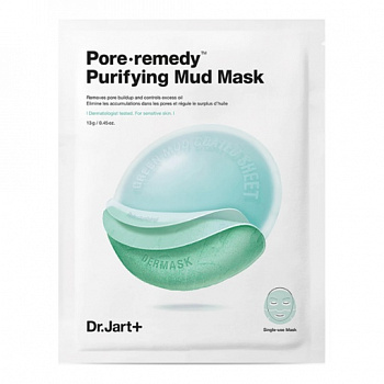 Dr.Jart+ Грязевая маска для сужения пор Pore Remedy™ Purifying Mud Mask 5шт - фото и картинки