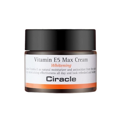 CIRACLE Крем Витамин Е5 для лица осветляющий Vitamin E5 Max Cream, 50мл