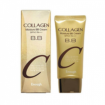 ENOUGH Увлажняющий BB крем с коллагеном Collagen Moisture BB Cream SPF47 PA+++ - фото и картинки