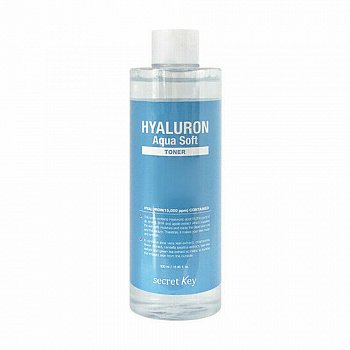 Secret Key Гиалуроновый тонер  Hyaluron Aqua Soft Toner, 500мл - фото и картинки